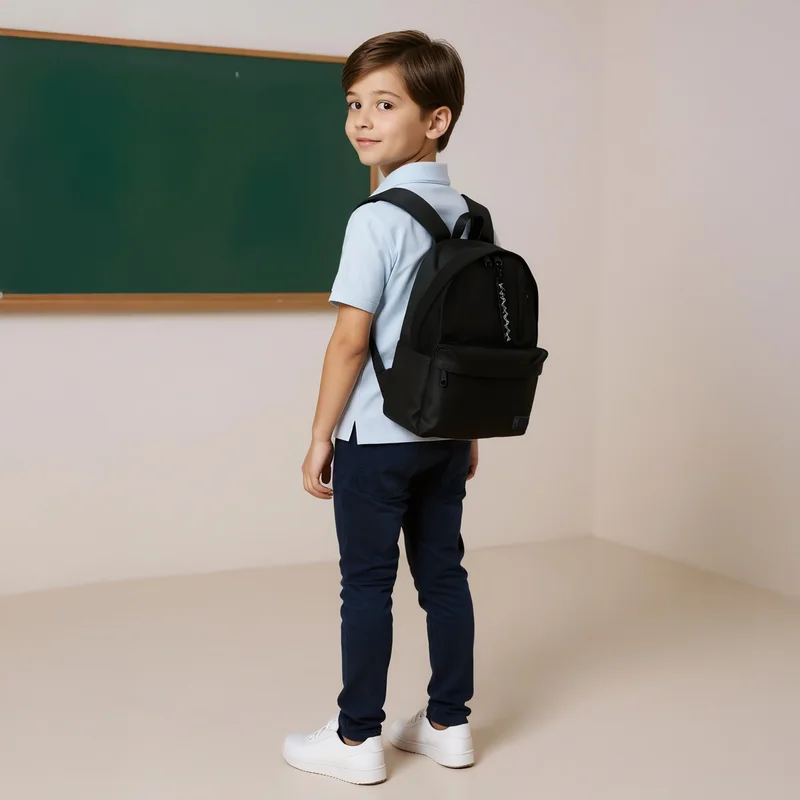 ماست Backpack-Sustainable-1 Cmprt-22L (Rpet Pu) Black \ 32?17?42